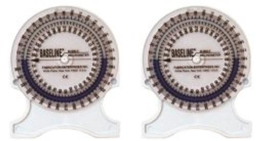 Baseline Bubble Inclinometer Set 12-1056-2 Pair/2