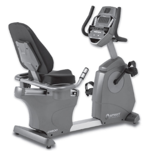 Spirit Fitness CR800 Recumbent Fitness Bike SPIRIT CR800 Each/1