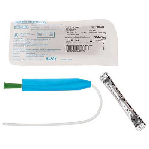 Nephrostomy Catheter Rusch Malecot Wing Tip 4-Wing 26 Fr. Amber Latex 361226 Each/1
