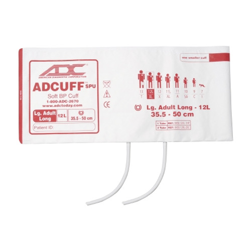 Blood Pressure Cuff Adcuff Adult Large 35.5 - 46 cm 8650-12XL Pack/5