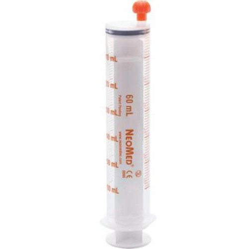 Oral Dispenser Syringe NeoMed 60 mL Bulk Pack Oral Tip Without Safety BC-S60EO Box/200