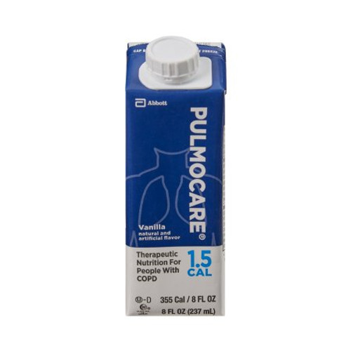 Oral Supplement Pulmocare Vanilla 8 oz. Recloseable Tetra Carton Ready to Use 64811 Each/1