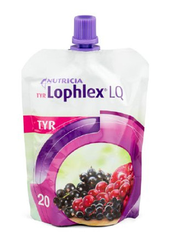 Tyrosinemia Oral Supplement TYR Lophlex LQ Mixed Berry 125 mL Individual Packet Ready to Use 82113 Case/30
