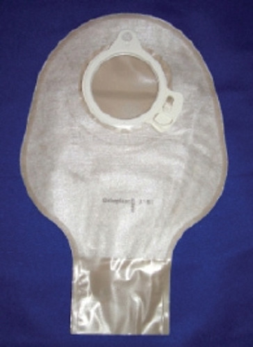 Colostomy Pouch Assura One-Piece System 7 Inch Length Midi 3/4 to 1-3/4 Inch Stoma Closed End Convex Trim To Fit 14435 Box/10