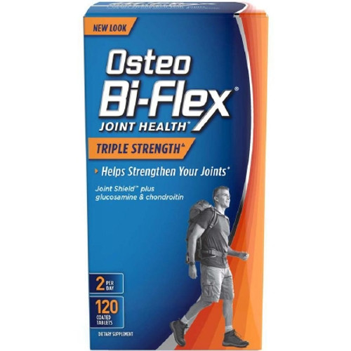 Joint Health Supplement Osteo-Bi-Flex Triple Strength 1500 mg Strength Tablet 120 per Bottle 1682020 Carton/120