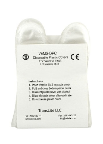 CVR PROT VEINLITE SNGL 50/BX TRANSLITE VEMS-DPC Box/50