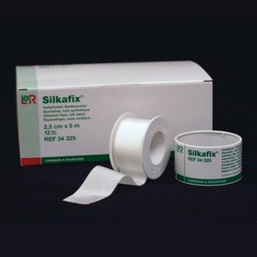 Medical Tape Silkafix Skin Friendly Acetate 2 Inch X 5 Yard White NonSterile 81520949 Box/6