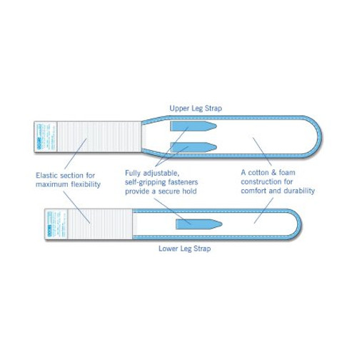 Upper Leg Strap Urocare Upper Leg NonSterile Fits 9 to 15 Inch D 634712