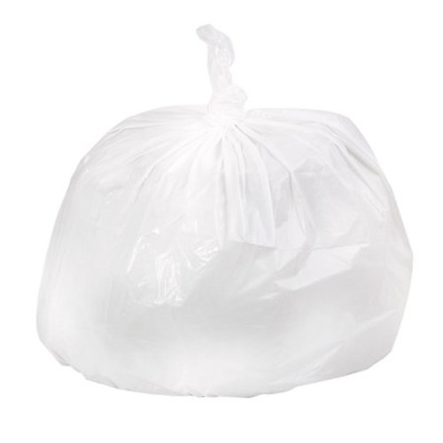 Trash Bag Colonial Bag Tuf 33 gal. White LLDPE 0.75 Mil. 33 X 39 Inch X-Seal Bottom Coreless Roll CRW39X