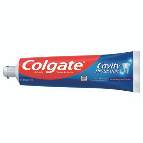 Toothpaste Colgate Cavity Protection Regular Flavor 6 oz. Tube 151088