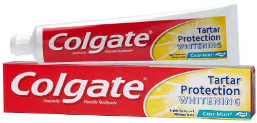 Toothpaste Colgate Tartar Protection Whitening Crisp Mint Flavor 6 oz Tube 151090