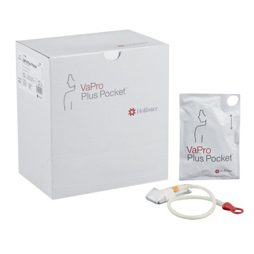 Urethral Catheter VaPro Plus Pocket Straight Tip Hydrophilic Coated Phthalates-Free PVC 16 Fr. 16 Inch 71164-30