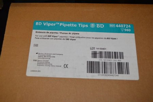 Pipette Tips BD Viper NonSterile For BD Viper System 440724