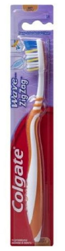 Toothbrush Colgate Wave ZigZag Orange Soft CN01375A