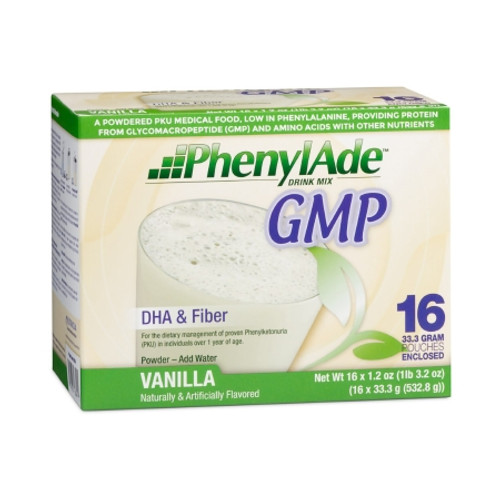 PKU Oral Supplement PhenylAde GMP Vanilla Flavor 33.3 Gram Pouch Powder 114099
