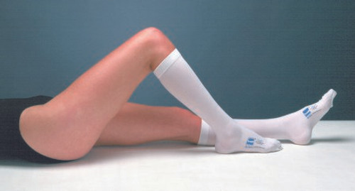 Anti-embolism Stocking T.E.D. Knee High Large / Long White Inspection Toe 7594
