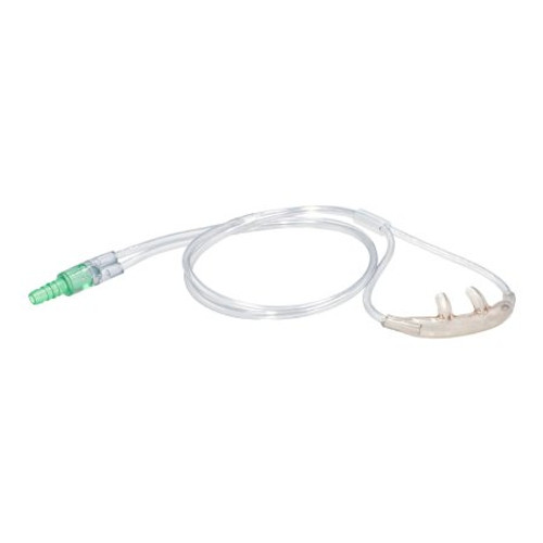 Nasal Cannula Low Flow Salter-Style Adult Curved Prong / NonFlared Tip 1606B-0-50 Each/1