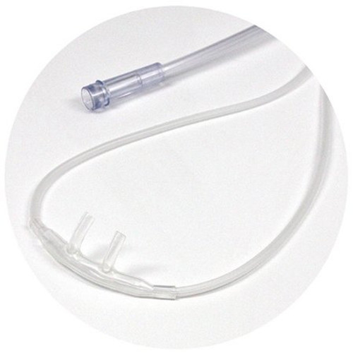 Nasal Cannula Low Flow Delivery Adult Curved Prong / NonFlared Tip RES1107S