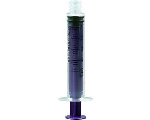 Enteral Feeding / Irrigation Syringe Vesco 5 mL Individual Pack Enfit Tip Without Safety VED-605