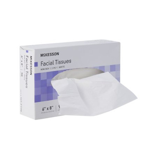 McKesson Facial Tissue White 6 X 8 Inch 90 Count 165-FT90