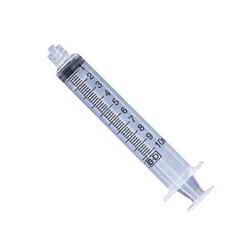 General Purpose Syringe Luer-Lok 10 mL Blister Pack Luer Lock Tip Without Safety 302995