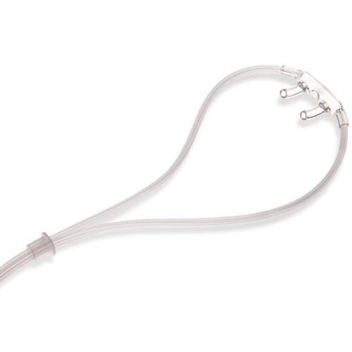 Nasal Cannula Continuous Flow Softech Plus Adult Curved Prong / NonFlared Tip 1874 Case/50