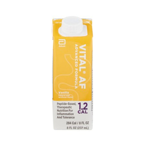 Oral Supplement Vital AF 1.2 Cal Vanilla Flavor Ready to Use 8 oz. Carton 64828