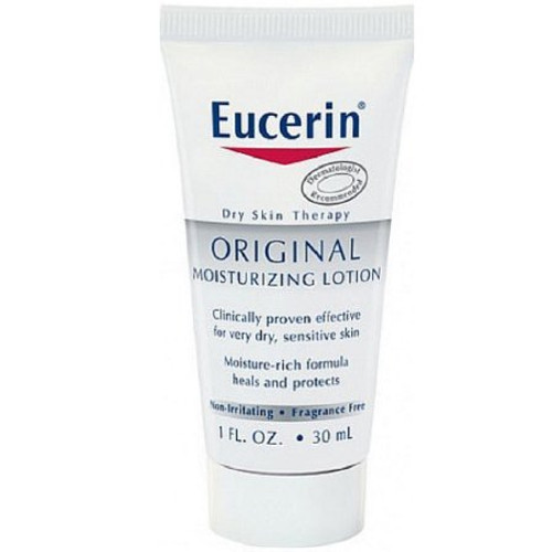 Hand and Body Moisturizer Eucerin Original 1 oz. Tube Unscented Cream 072140737634