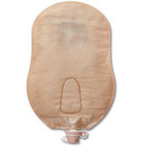 Urostomy Pouch Premier One-Piece System 9 Inch Length 1-1/4 Inch Stoma Drainable Convex Pre-Cut 84996