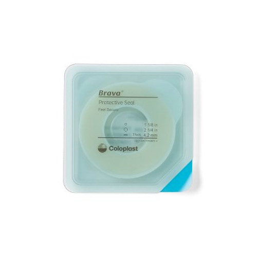 Skin Barrier Ring Brava Thick Mold to Fit Standard Wear Adhesive without Tape Without Flange Universal System Polymer 1-1/8 to 1-3/8 Inch Opening 1-1/4 W Inch X 4.2 H mm 12047