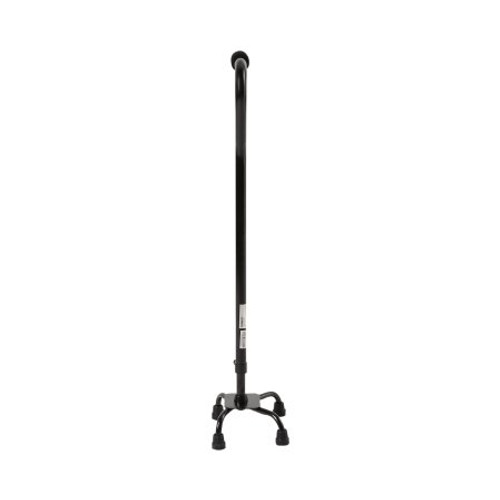 Small Base Quad Cane McKesson Steel 30 to 39 Inch Height Black 146-RTL10310