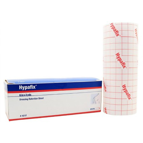 Dressing Retention Tape with Liner Hypafix Nonwoven Polyester 6 Inch X 2 Yard White NonSterile 4217