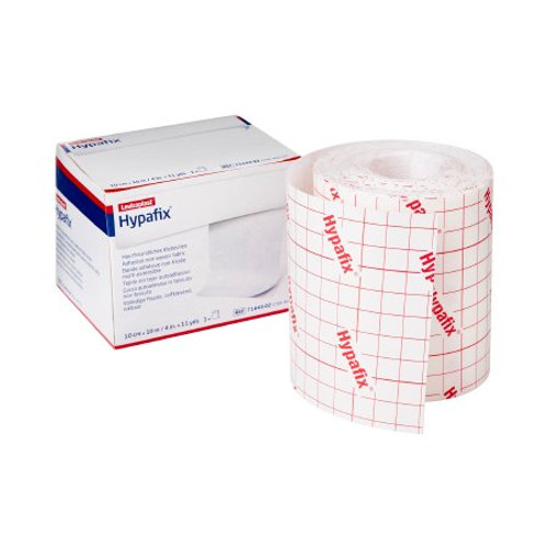Dressing Retention Tape with Liner Hypafix Nonwoven Polyester 4 Inch X 10 Yard White NonSterile 4210