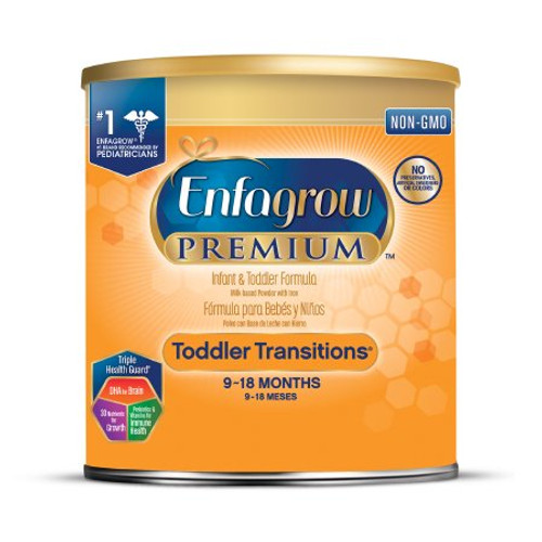 Pediatric Oral Supplement Enfagrow Premium Toddler Transitions Unflavored 20 oz. Can Powder 169602