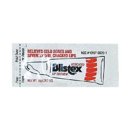Lip Balm Blistex .05 Gram Individual Packet X5000