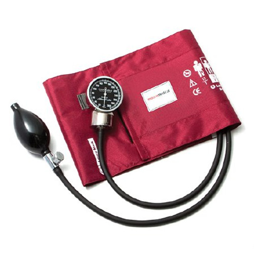Aneroid Sphygmomanometer with Cuff Pocket Size Hand Held Adult Large Cuff 700-12XBDMM
