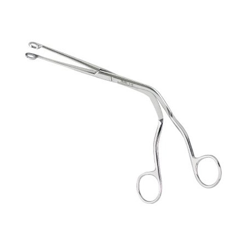 Catheter Forceps Magill 9 Inch Length Surgical Grade Stainless Steel NonSterile NonLocking Finger Ring Handle Angled 2-70 Each/1