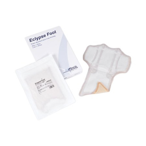 Super Absorbent Dressing Eclypse Foot Cellulose / Crystals 9 X 13 Inch CR4219 Box/5
