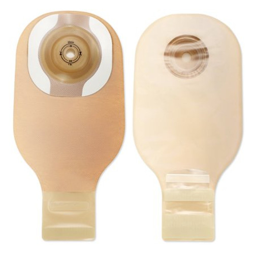 Ostomy Pouch Hollister One-Piece System 12 Inch Length Up to 2 Inch Stoma Drainable Convex Trim to Fit 89811 Box/5