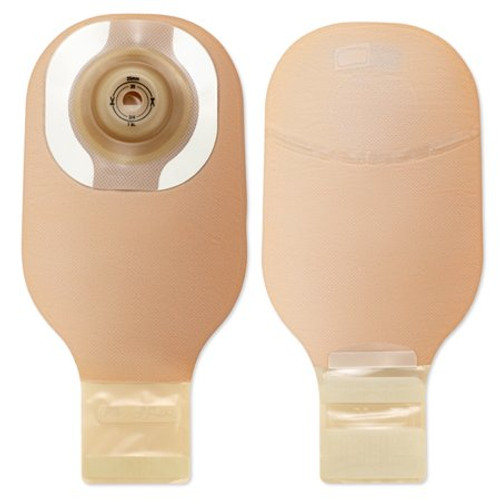 Filtered Ostomy Pouch Premier One-Piece System 12 Inch Length Up to 1-1/2 Inch Stoma Drainable Soft Convex Trim to Fit 8958 Box/5