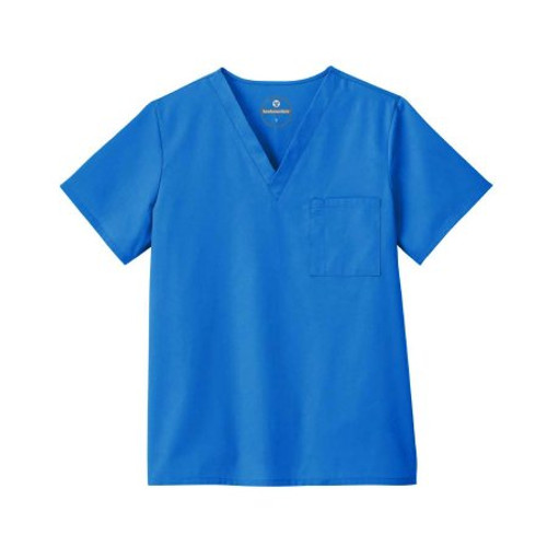 Scrub Shirt Fundamentals Medium Royal Blue 1 Pocket Short Sleeve Unisex 14900-064-M Each/1