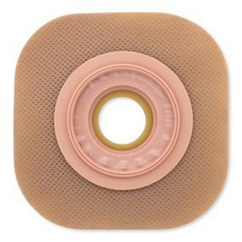 Ostomy Barrier New Image Trim to Fit Standard Wear Adhesive Tape Borders 57 mm Flange Red Code System Flexwear Up to 1-1/2 Inch Opening 13403 Box/5
