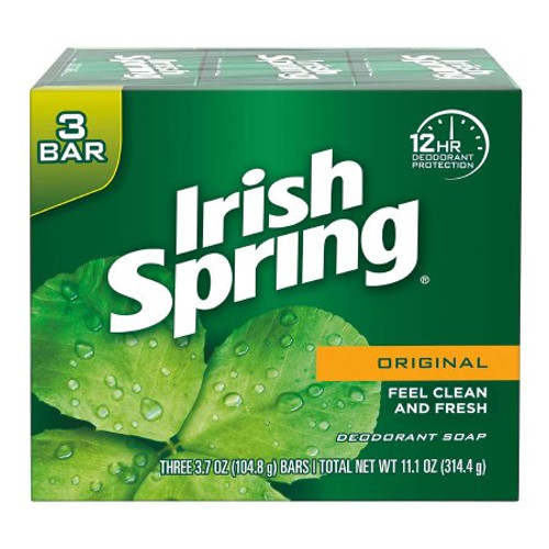 Soap Irish Spring Bar 3.75 oz. Individually Wrapped Original Scent 14177 Case/54