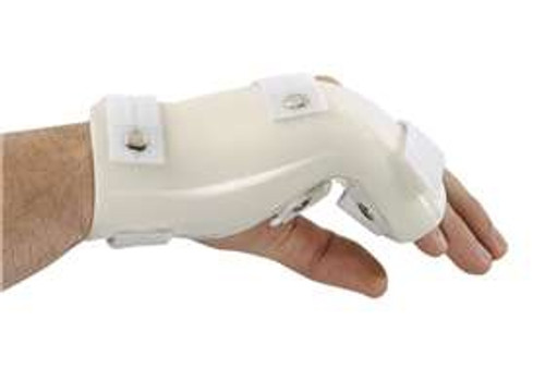Boxer Fracture Splint with MP Flexion G-Force Plastic / Foam Left Hand White X-Large 52506 Each/1
