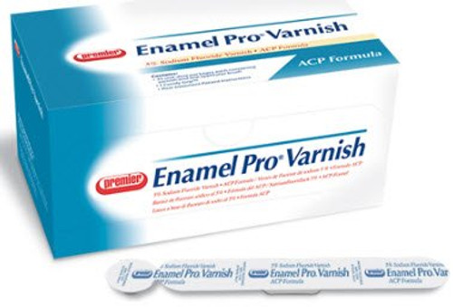 Enamel Pro Varnish Fluoride Treatment 0.4 mL X 35 per Box Vanilla Mint Flavor 9007547 Box/35