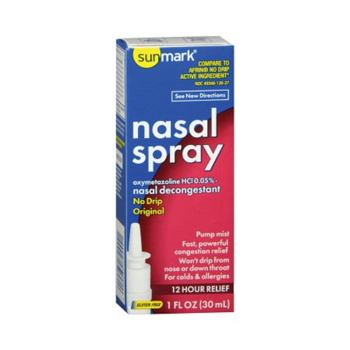 Sinus Relief sunmark 0.05% Strength Nasal Spray 1 oz. 49348013027 Each/1