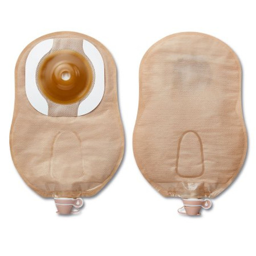 Urostomy Pouch Premier One-Piece System 9 Inch Length 1 Inch Stoma Drainable Convex Pre-Cut 84894 Box/5
