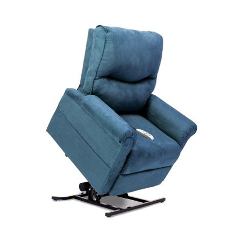 3-Position Recliner Sky Blue Laminate/Hardwood Without Casters LC105-SKY-AOA Each/1