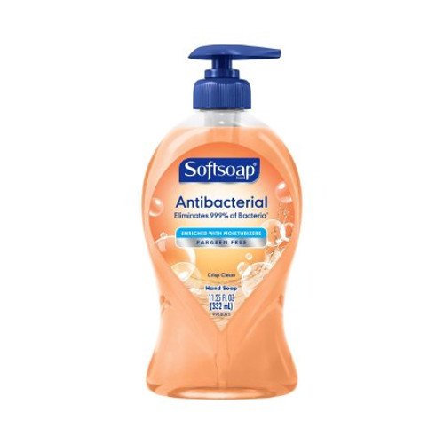 Antibacterial Soap Softsoap Liquid 11.25 oz. Pump Bottle Clean Scent US03562A Case/6