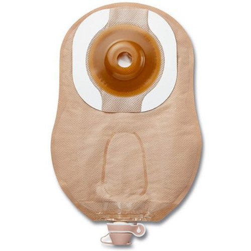 Urostomy Pouch Premier One-Piece System 9 Inch Length 3/4 Inch Stoma Drainable Convex Pre-Cut 84892 Box/5